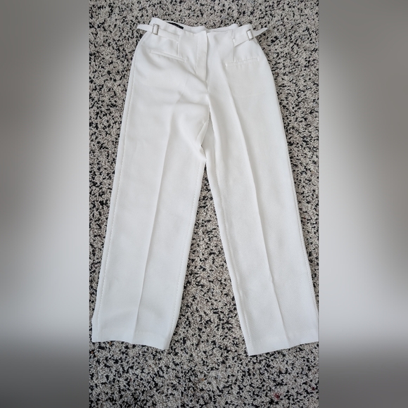 ZARA - Elegant White Women's Pants - Picture 2 of 4